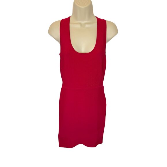 BCBGMAXAZRIA Gisella mini dress in Rio Red NWT - Size L - Picture 2 of 8